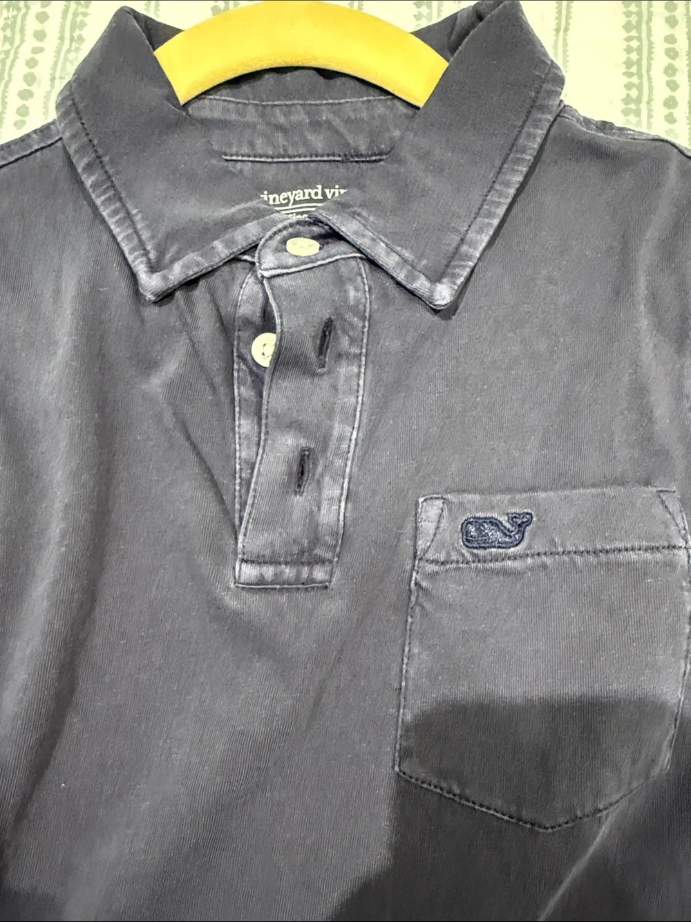 Vineyard Vines Long-Sleeve Polo - Dusty Blue